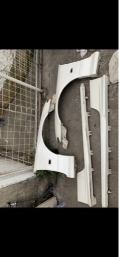 シルビア　S15  フェンダーサイドスカート