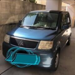 【早い取引希望】ekワゴン　車検10月まで！　三菱　軽自動車　ム...