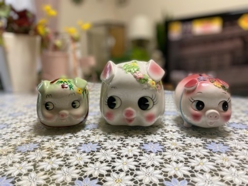 ブタさんの貯金箱