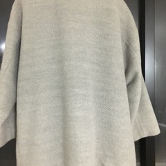 春物コートMサイズ　クリーニング済みの画像