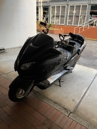 【YAMAHAマジェスティー】SG03J オールブラック　エアロカスタム　低走行