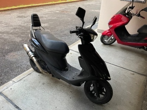 【スズキ　アドレスV125S】実働車　カスタム　社外マフラー　好調