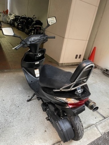 【スズキ　アドレスV125S】実働車　カスタム　社外マフラー　好調
