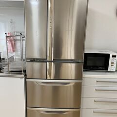 冷蔵庫　ナショナル　445L　2005年製　NR-F450T-SR