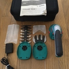 【値下げ】BOSCHバッテリーガーデンバリカンセット