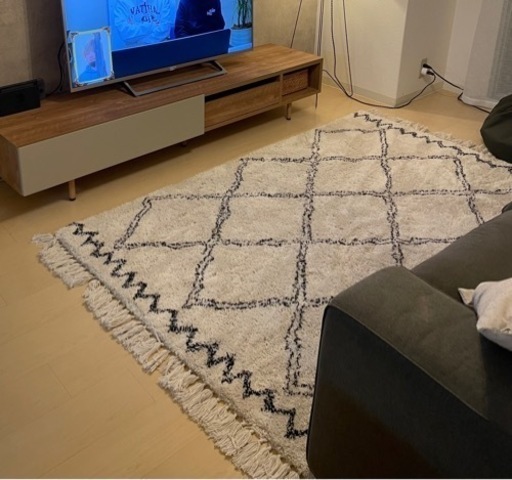 ベニワレン風ラグ　新品未使用