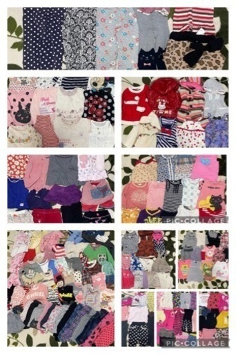 超大量！！ 80センチ 女の子 子供服まとめ売り170着以上