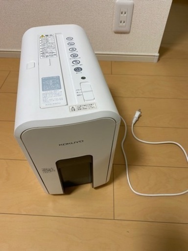 コクヨ　シュレッダー（商談中）