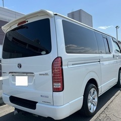 最安値★ ハイエース 3型 ディーゼル ヒッチメンバー ナビ ETC 愛知県からの画像