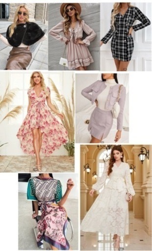 【SHEIN☆L～XLサイズ】【未使用・新品】洋服まとめ売り 画像の服全部販売