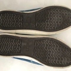 ★週末限定値下げ★今期トレンド、デニム生地スニーカーの画像