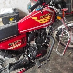 バイクタンクエンブレム　二枚黄色の画像