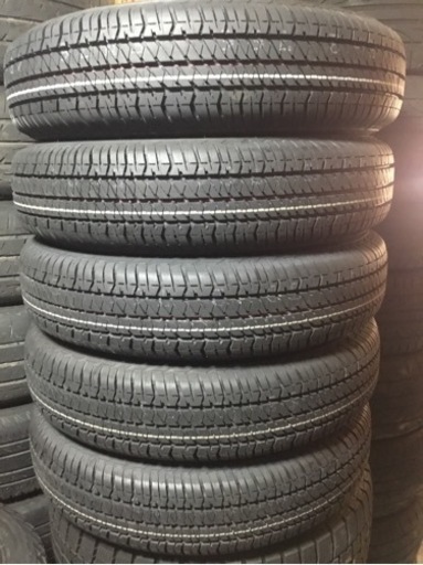 新車納車外し ジムニー 175/80R16 BS  DUELER 5本セット