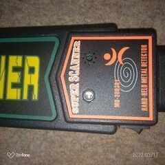 高精度金属探知器 super scaner metal detecterの画像