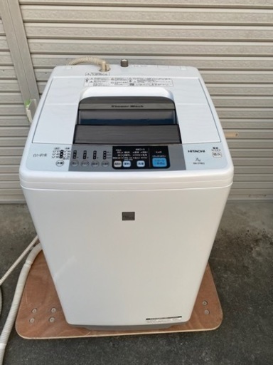 ヒタチ　洗濯機　日立　HITACHI 7kg NW-Z79E3 2017年製　北九州　小倉南区　配送