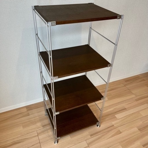 MUJI 無印良品 ステンレスユニットシェルフ 高さ120cmタイプ