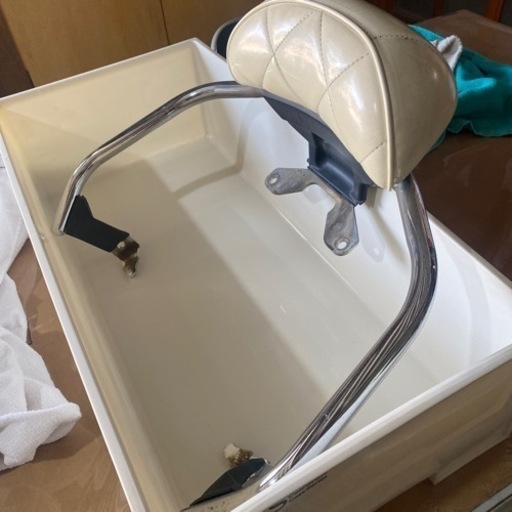 マグザム　SG21J 取り外し　タンデムバー　グラブバー