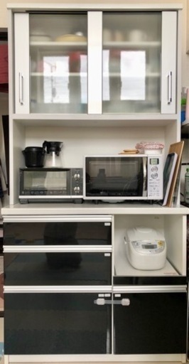 【決まりました】キッチンボード 食器棚 幅99cm