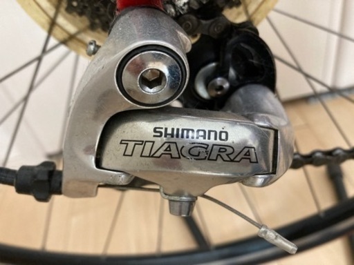 お話中　イタリア製　ビアンキ　ロードバイク　Bianchi