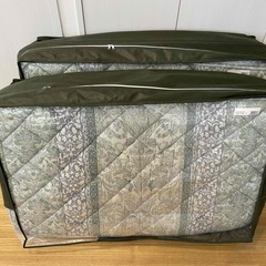 羊毛入りマットレス2枚セット（1枚のみでも可）