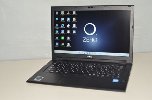 軽量ノートPC 最新Windows11+office 爆速SSD128GB NEC HZ550/D Celeron-3855U/メモリ4GB/13.3インチ/WEBカメラ/HDMI/無線/便利なソフト多数