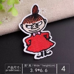 アイロンワッペン  ムーミン、リトルミィ 全6種類の画像