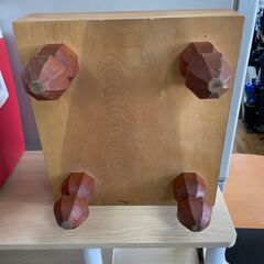 将棋盤　No.1022　脚付き　厚さ9cm　〖リサイクルショップどりーむ鹿大前店〗の画像