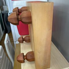 将棋盤　No.1022　脚付き　厚さ9cm　〖リサイクルショップどりーむ鹿大前店〗の画像