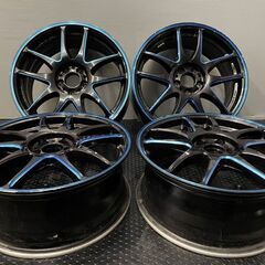 【ぐぅちゃん様】価格交渉可！ WORK EMOTION 17インチ フィット等！ WORK 17インチ 5穴 100 114.3 7J EMOTION CR Kiwami グリミット