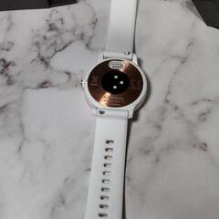 【新品未使用】 GARMIN ガーミン スマートウォッチ ホワイトベルトの画像