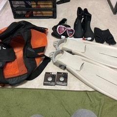 【最終値下げ】スキューバダイビング軽器材一式【後は交渉を】