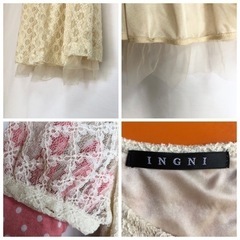 イング　花柄　ワンピースの画像