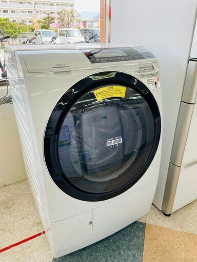 ?HITACHI(日立) 11kg/6kgドラム式洗濯機 ?定価￥120,740? BD-S8800L 2015年 ビッグドラム ライ