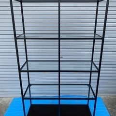 IKEA VITTSJ ヴィットショー ガラス　ラック　イケア　...
