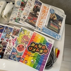 Nintendo Wii & ソフト13本セットの画像