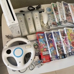 Nintendo Wii & ソフト13本セットの画像