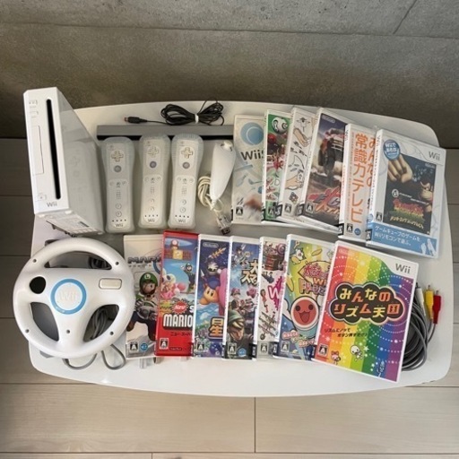 Nintendo Wii & ソフト13本セット