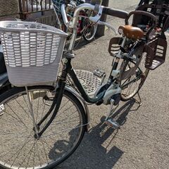 チャイルドシート付き電動自転車
