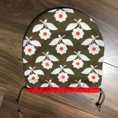 花がらが可愛い🚉手作り🚘きんちゃく🍧の画像