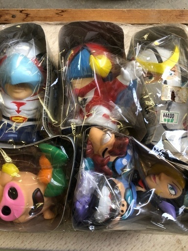 タツノコキャラクター　ソフビ貯金箱