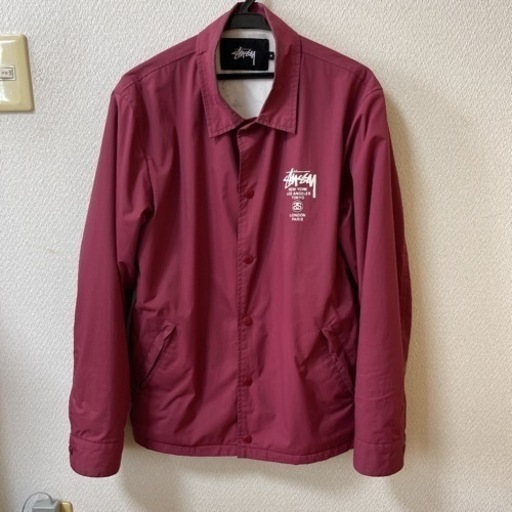 スチューシーのコーチジャケット