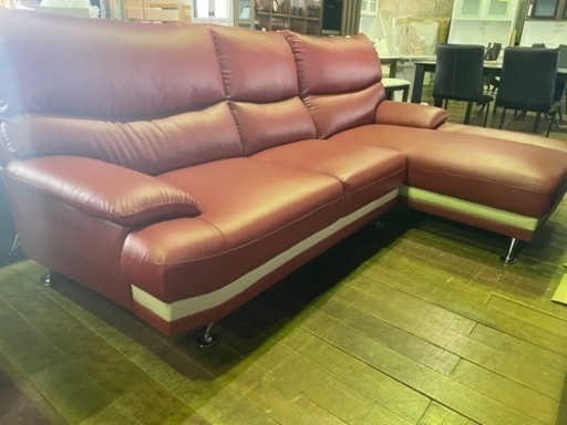めちゃカッコいいカウチソファー！15万円を46800円
