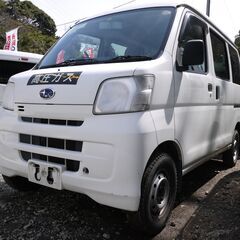 (ID4082)軽バン専門店在庫100台　１９万円　スバル　サンバーバン　車検２年付　平成２６年式　諸費用込２４０,０００円の画像