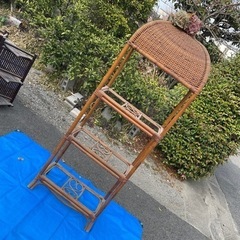 18日まで❗️最終値下げ❗️ラタン　チェストラック　ラタンラック