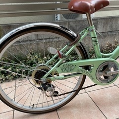 24インチ　自転車の画像