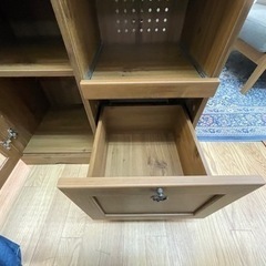 リサイクルサービス八光 田上店 配達・設置OK】ブラウン レンジボード