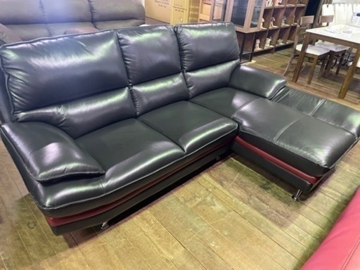 本革カウチソファー！25万円ヲ69800円！新品未使用品