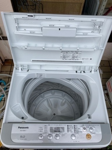 新生活SALE  パナソニック 「つけおきコース」搭載5kg全自動洗濯機 リサイクルショップ宮崎屋住吉店22.3.25   y