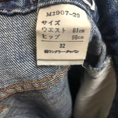 ★ wrangler デニム ハーフ パンツ 切りっぱなし ★の画像