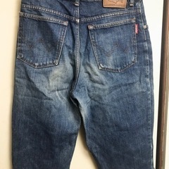 ★ wrangler デニム ハーフ パンツ 切りっぱなし ★の画像